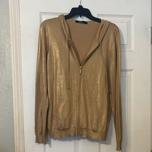 Ralph Lauren Gold Women's Cardigan